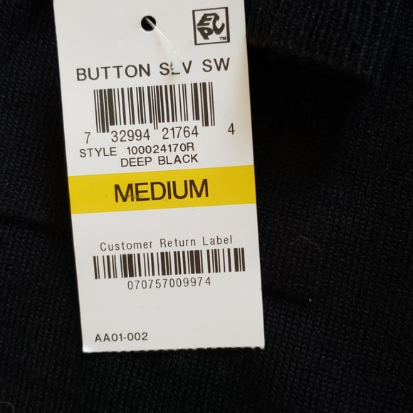 JM Collection Open Front Cardigan Sweater - Picture 4 of 6